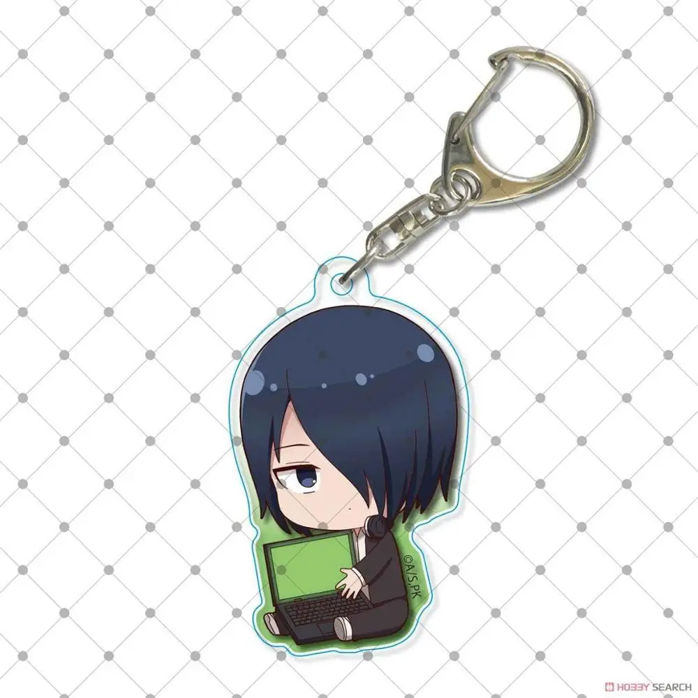 

Anime Kaguya-sama: Love Is War Keychain Fujiwara Chika Shinomiya Kaguya Shirogane Miyuki Hayasaka Ai Acrylic Keyring Bag Pendant