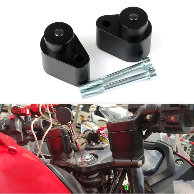 

Suitable for Suzuki Gsx250r Heightening Code Motorcycle Modification Accessories Aluminum Alloy Handlebar Height Booster CNC