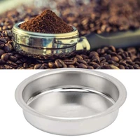 51mm coffee machine stainless steel backflush insert metal blind filter for delongh ec680 ec685 home kitchen coffee making tools