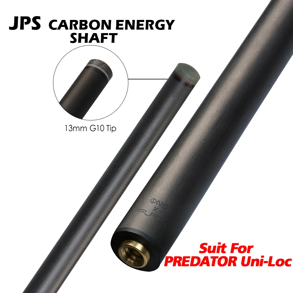 JPS13mm Fury бильярдный кий черный технология вал удар кий Вал Профессиональный стержень из углеродного волокна Лидер продаж tecnology биллар вал - Цвет: JPS13mm