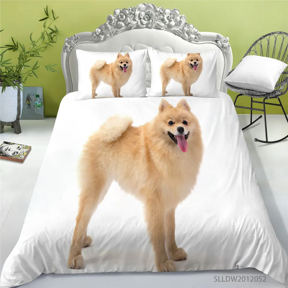 

Sunshine Luxury Bedding Set 3D Animals Print Duvet Cover Set Modern Home Bed Set Pillowcase Polyester Bedclothes Hot Selling