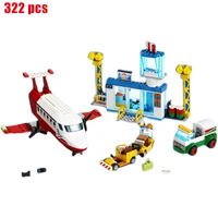 2022 brand new city 322pcs airplane model set building blocks building block toys childrens christmas birthday gifts