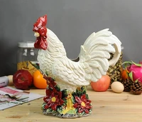 artificial chicken vase ceramic animal ornament living room decoration