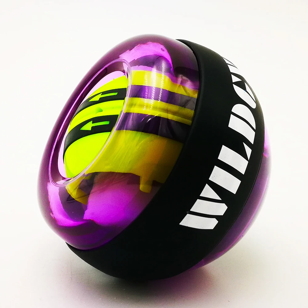 Мощный кистевой шар гироскоп resbo power force ball power gyro тренажер powerball Гироскопический кистевой тренажер - Цвет: Фиолетовый