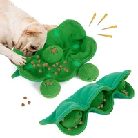 sniffing dog toy squeaky plush treat dispenser iq puzzle toys stress reliever interactive ball dog snuffle bowl puppy chew toy