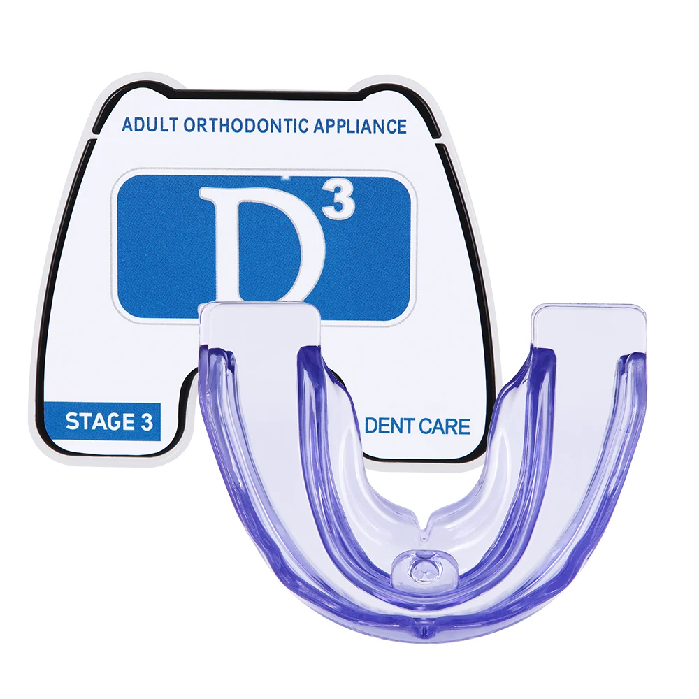 4D Силиконовые ортодонтические брекеты стоматологический брейс Быстрая коррекция зубов Удерживающее устройство для зубов Защитный экипировок для рта.