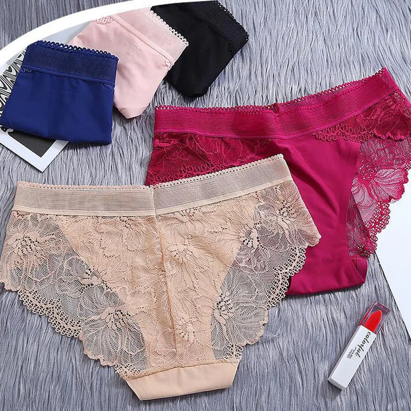 Женское Прозрачное нижнее белье кружевные трусики сексуальные бесшовные
