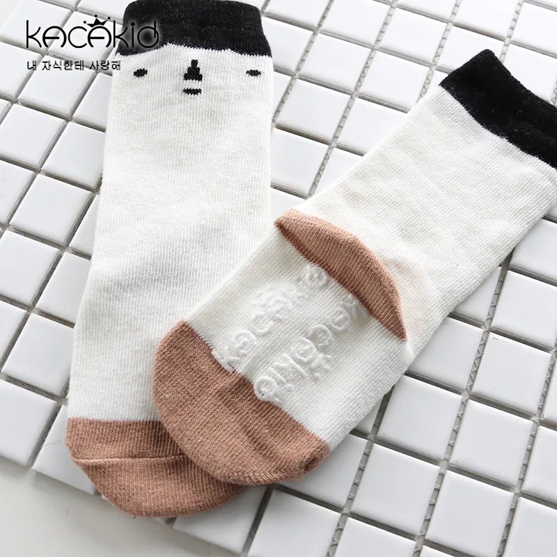 Милые детские хлопковые Гольфы с рисунком бегемота для новорожденных мальчиков