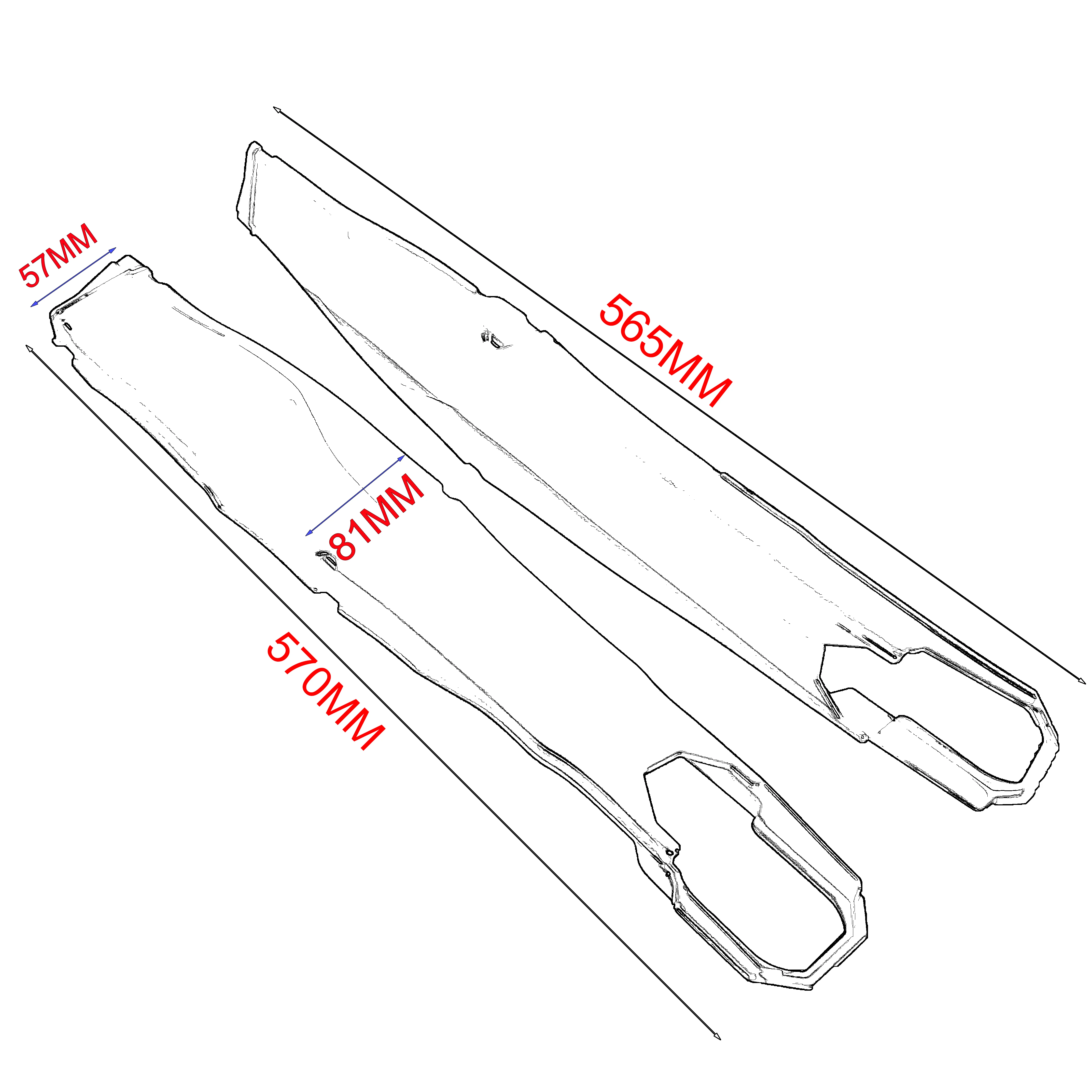 Черная защита для распашных рычагов мотоцикла EXC EXC-F EXCF 125 200 250 300 350 400 450 500 2018 2019 |