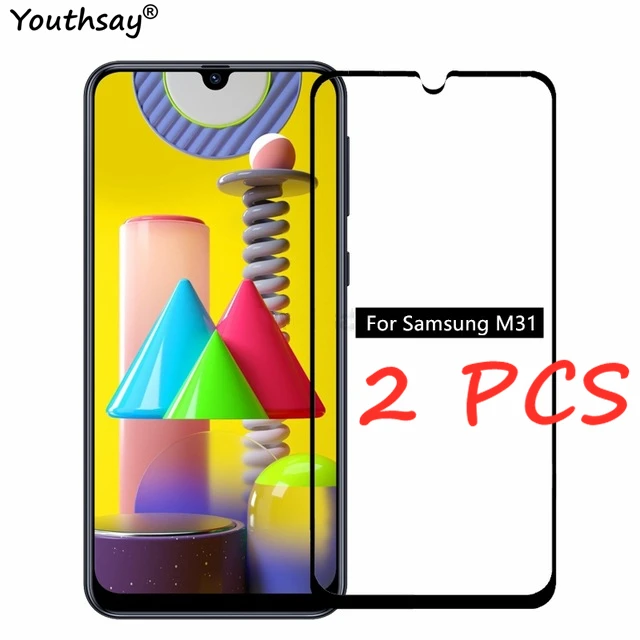 2 uds. Para Samsung Galaxy A01 vidrio Protector de pantalla pel&iacute;cula protectora para Samsung Galaxy A01 vidrio templado para Samsung A01 vidrio-0