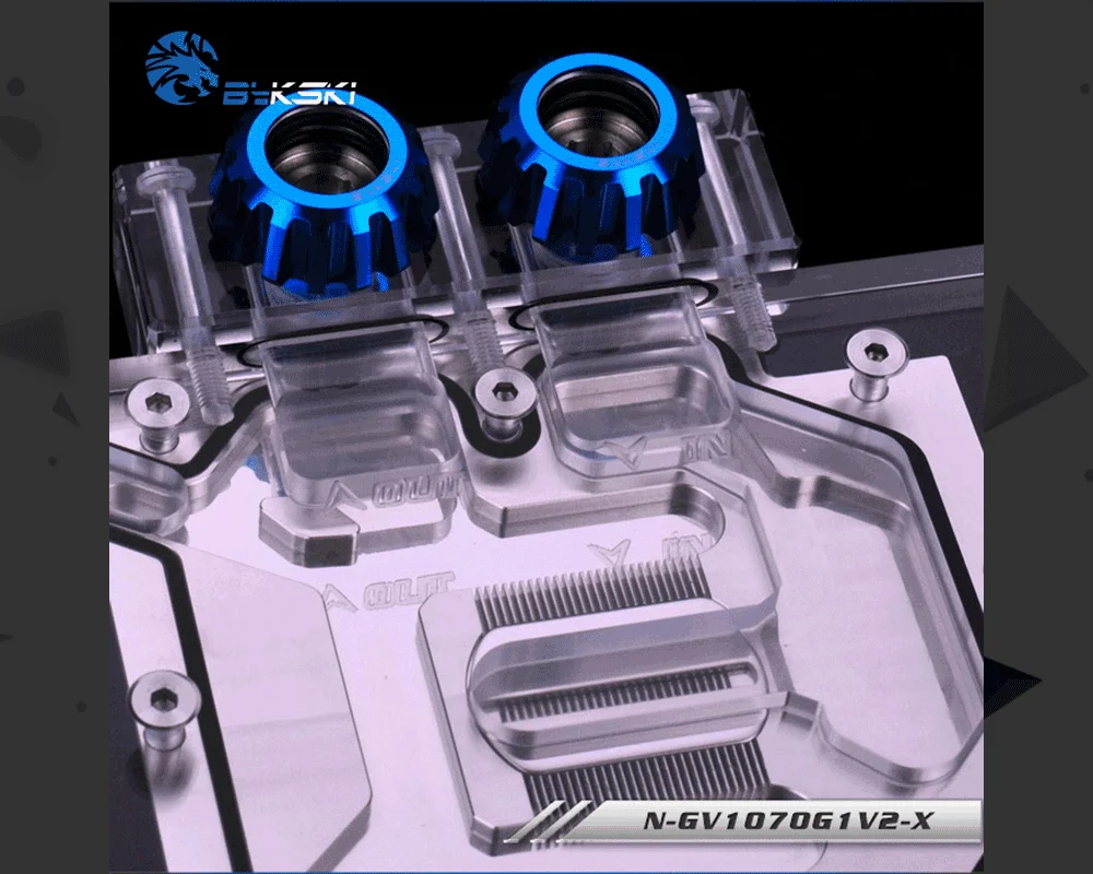 Bykski N-GV1070G1V2-X полное покрытие видеокарта блок водяного охлаждения для Gigabyte GAMING GTX1070TI 1070 1060 G1