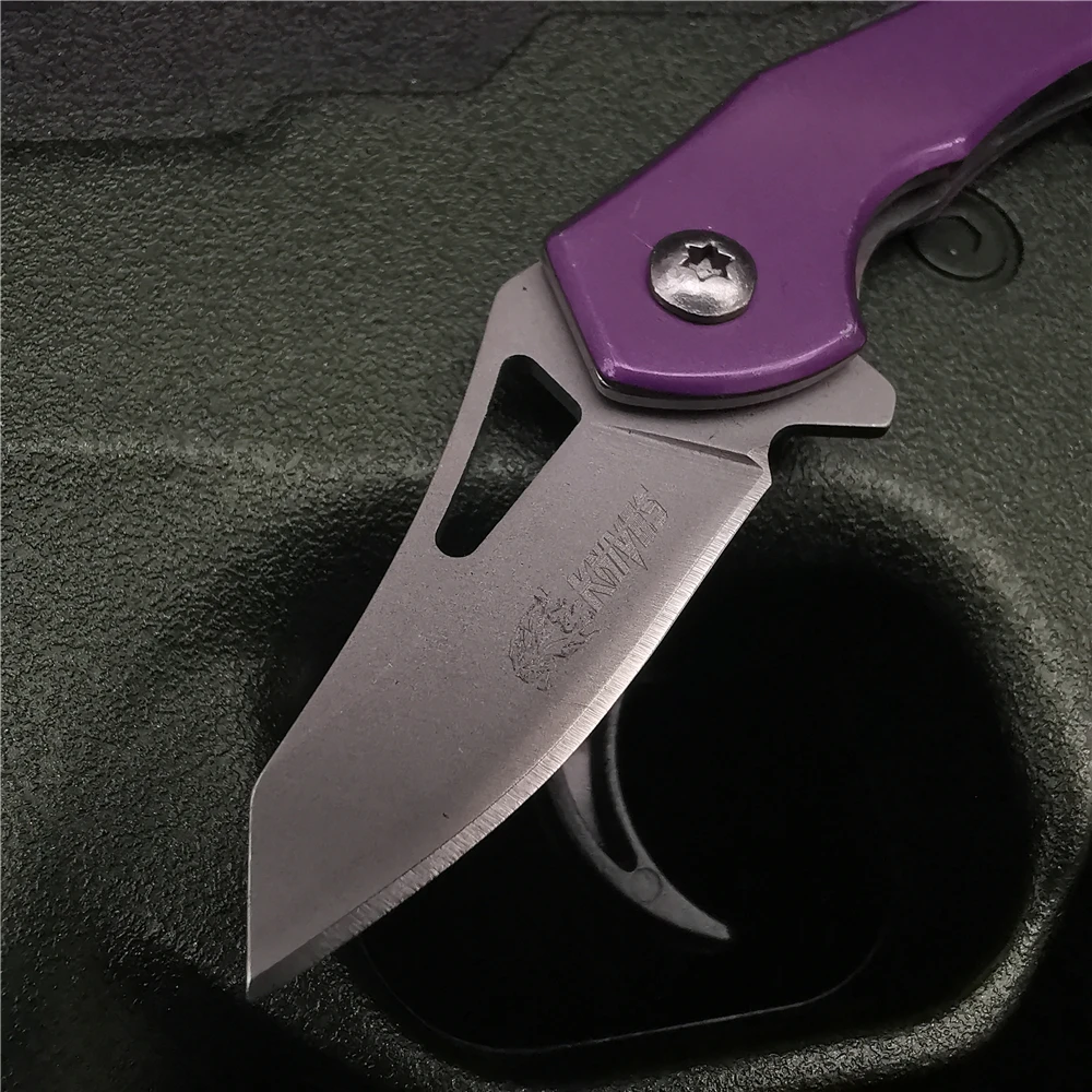 8 см (3 дюйма) 58HRC складной нож карманный многоцелевой инструмент для выживания на