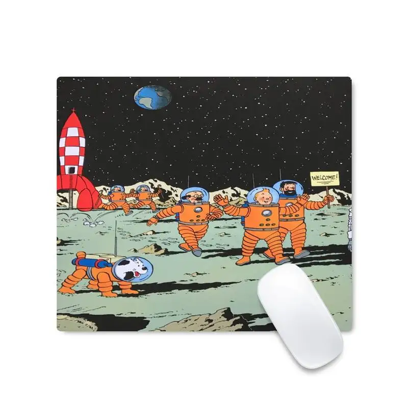

The Adventures of Tintin Comfort Mouse Mat Gaming Mousepad Mouse pad Desk Protect Game Officework Mat Non-slip