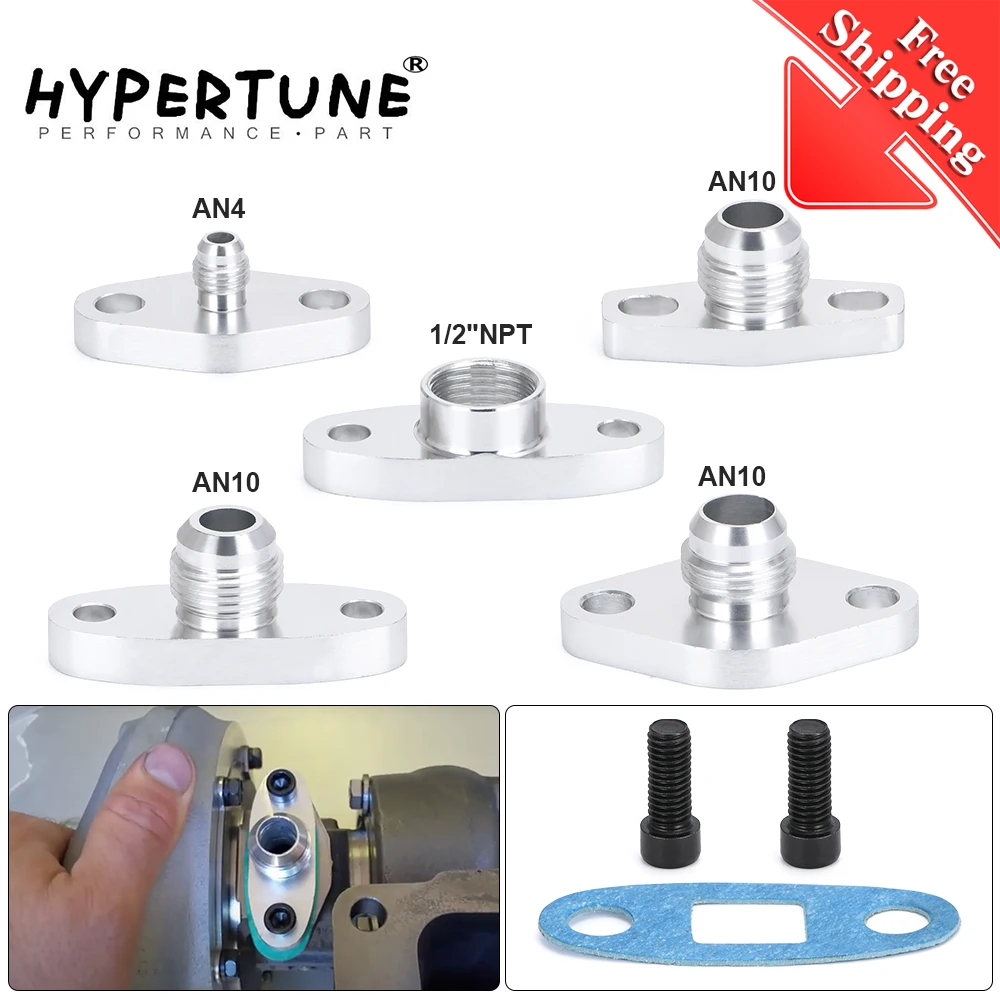 Бесплатная доставка турбо масло возврат/Слив фланец адаптер AN10 для GT28 GT30 GT35 T25 HT