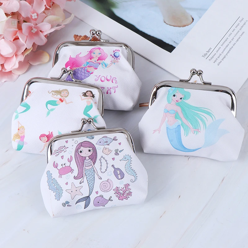 1 шт. милый кошелек для монет с русалочкой вечерние украшения дня рождения