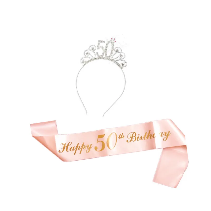 Костюм на день рождения с короной из кристаллов и сказочным поясом PAK55|Шляпы для