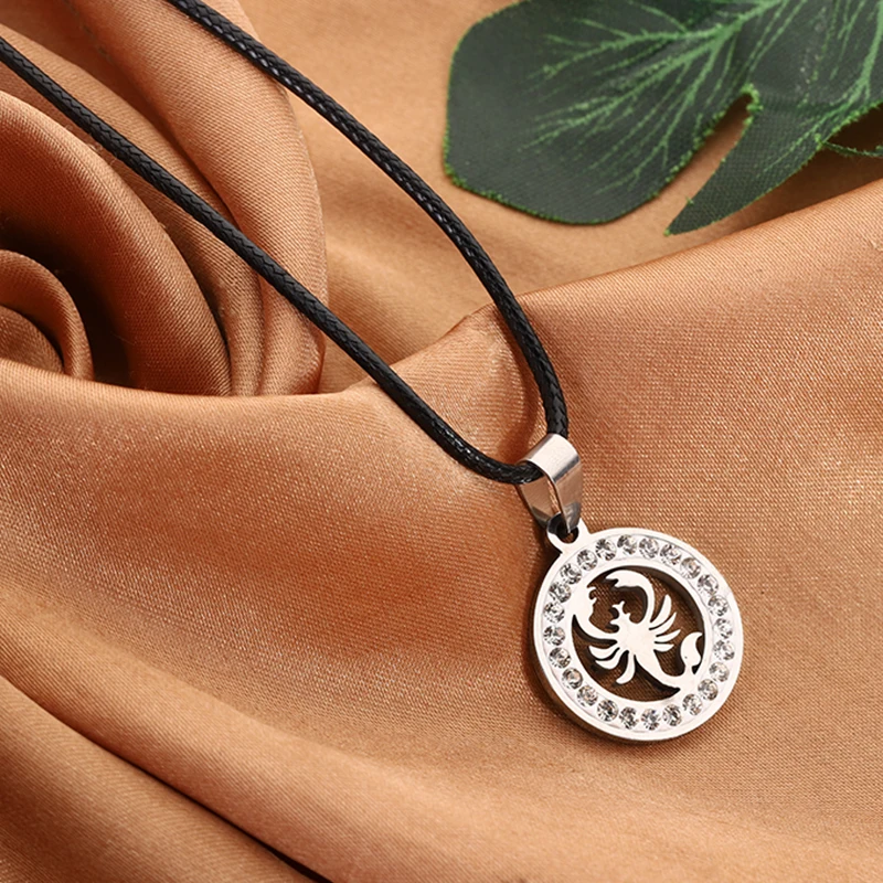 Ювелирные изделия из нержавеющей стали серебряного цвета подвеска в виде