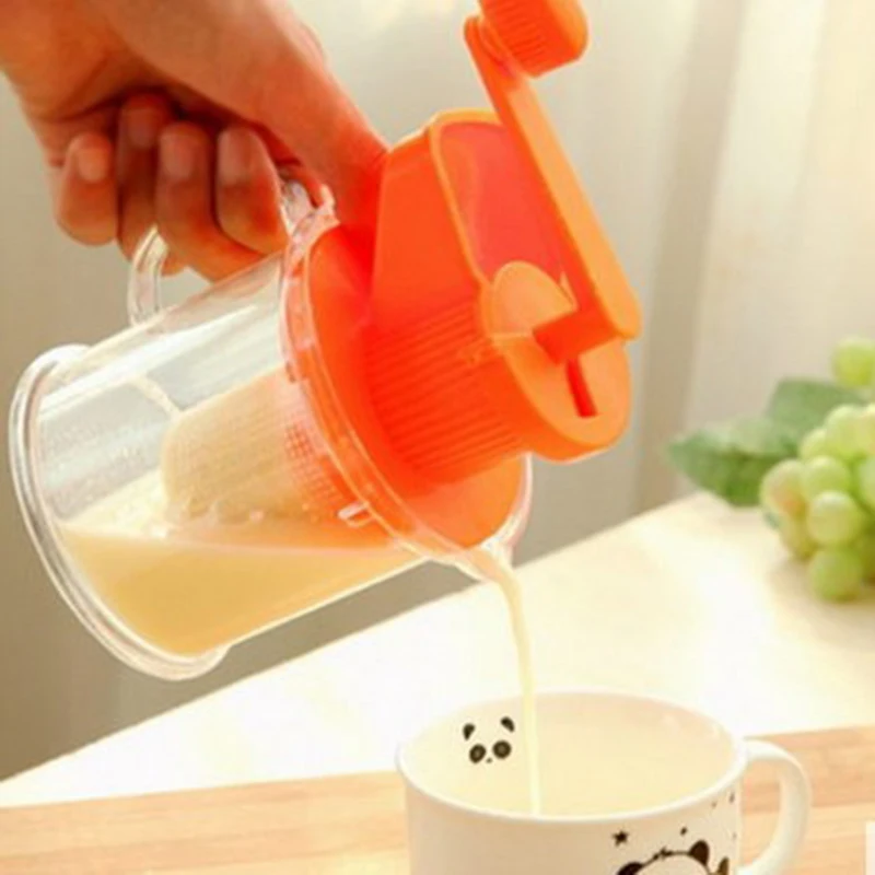 

Kitchen Gadgets and Accessories DIY Manual Mini Soy Milk Ginger Garlic Juicer Kitchen Fruit and Vegetable Slicer Tool