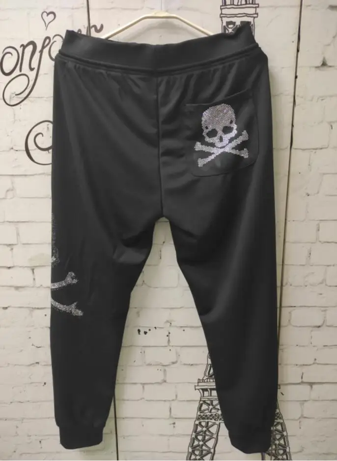 

Thin design Men's Rhinestone pants high quality Fashion Comfortable pant for man