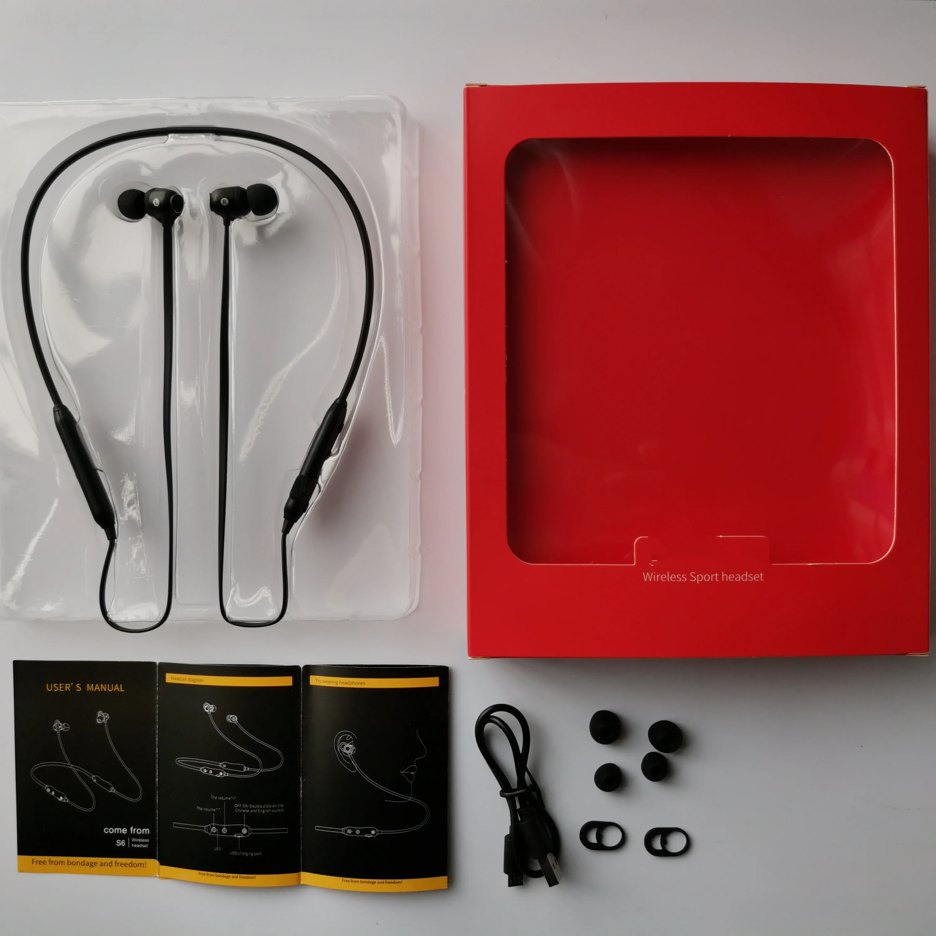 

Hot Sale S6 Bluetooth Earphone Stereo Earbud Wireless Earphones Gaming Headset For All Smart Phone