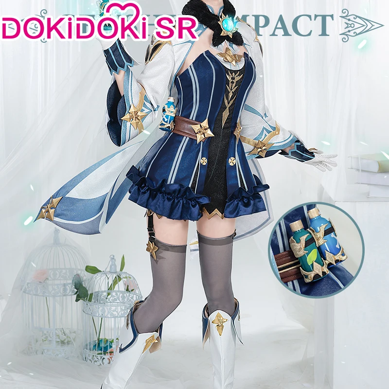 PRE SALE DokiDoki SR игра Genshin Impact Косплей Костюм сахарозы Милая сахароза Косплей|Игровые