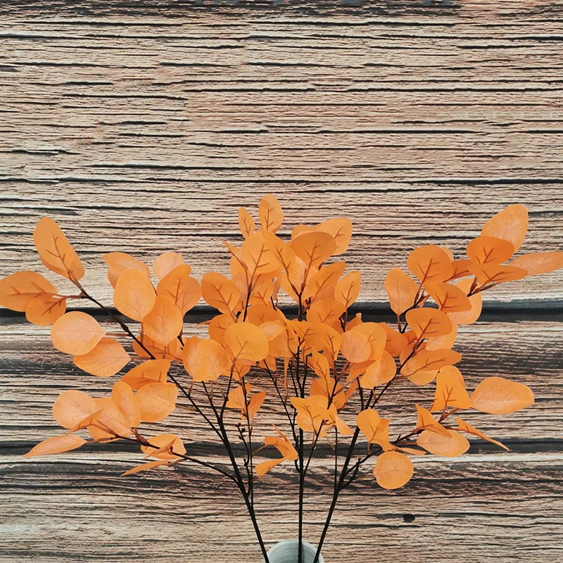 Ins елка искусственные листья цветов яблок и листьев поддельные растения