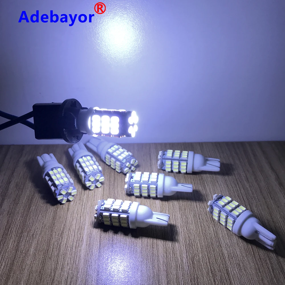 50 шт./лот Автомобильные светодиодные t10 42 smd светодиоды лампы W5W 194 1206/3020 42SMD 42led