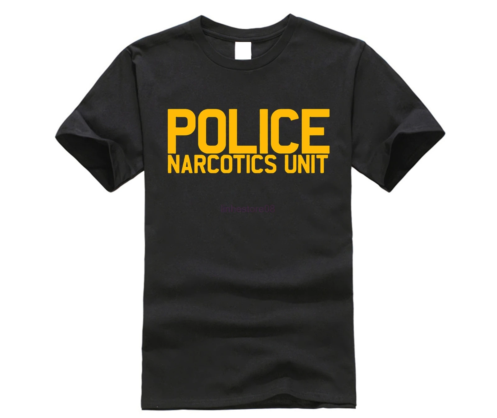Футболка с дизайном странные вещи новинка 2019 футболка полицейским Отделом США |