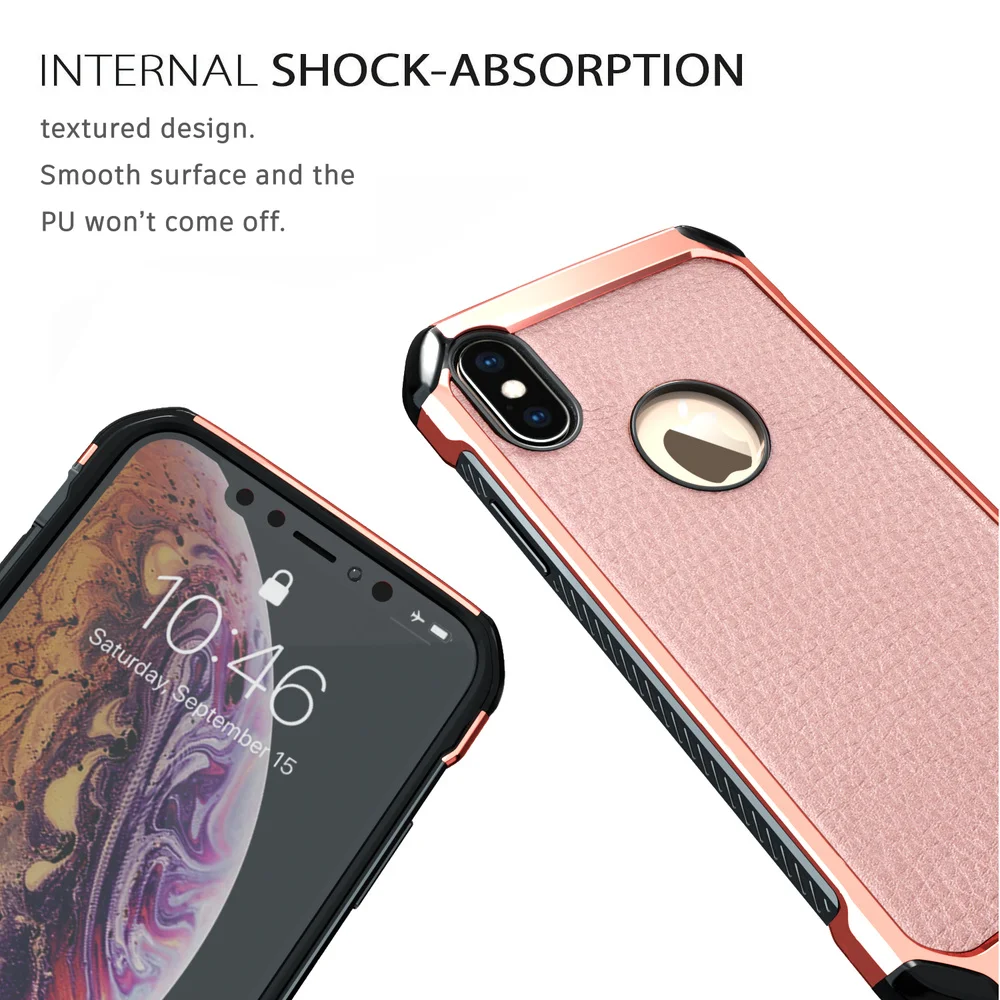 L-FADNUT сверхмощный защитный чехол для iPhone Xr X Xs Max Мягкий силикон и PC бампер задняя