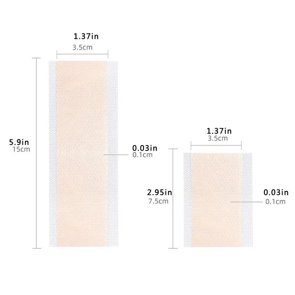 Gentle Scar Invisible Sticker Skin Color Surgery Scar Burn Scar Skin Tape Acne Scar Cover Sticker Silicone Gel Scar Cover