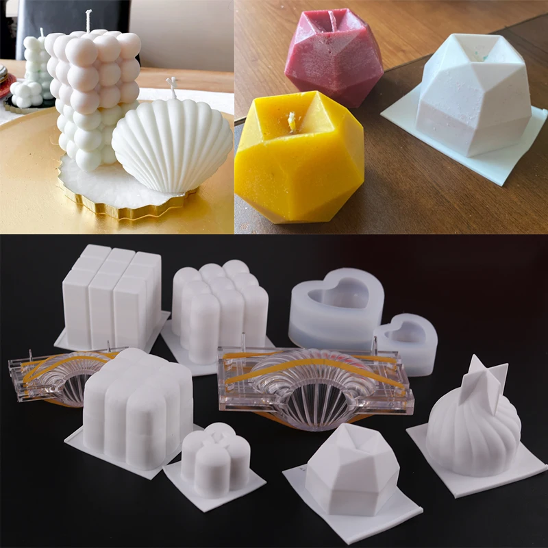 Силиконовые формы в виде кубической свечи форма для ароматизированных свечей