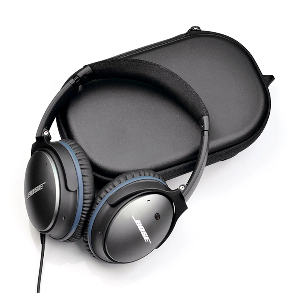 Чехол для наушников, сумка для BOSE QC15 QC25 QC35, портативная гарнитура для хранения, для путешествий, защитная крышка для наушников, Жесткий Чехол для переноски