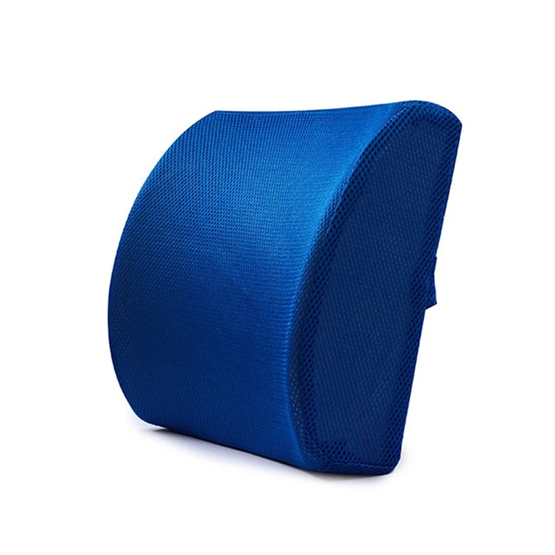 Car Memory Foam Breathable Seat Gap Filler Lumbar Cushion Back Waist Support Travel Pillow Home Pillows XNC | Автомобили и