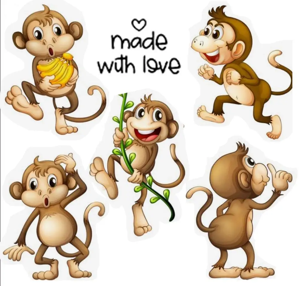 Марка с обезьяной из мультфильма шаблон штампа и zamak литье под давлением