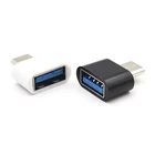 Переходник USB (гнездо) на USB-C Type C 3,1 OTG (штекер) для Samsung S8, LG G6, G5, V20, OnePlus 2, 3, Huawei P9, P10 Plus