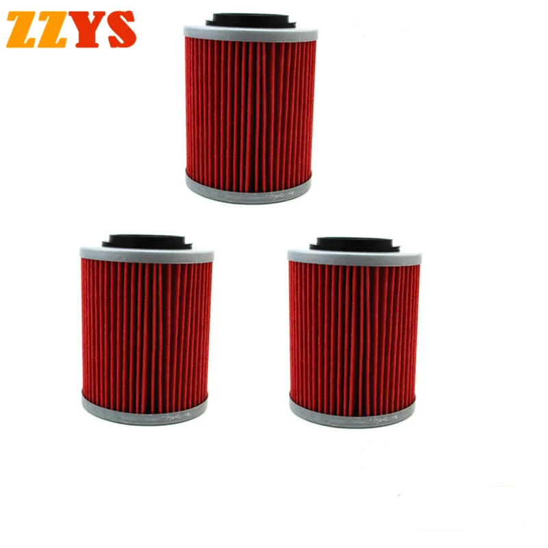 

3/5pcs Motorcycle Oil Filter For Can-Am ATV 400 450 500 570 650 800 800R 850 1000 Outlander H.O. Max EFI X XT Renegade 2007-2019