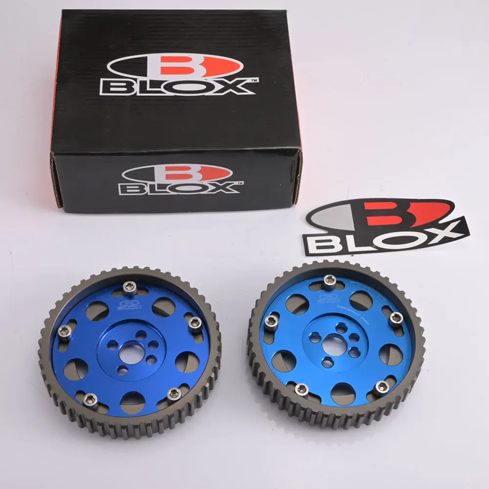 Blox 2 шт. сплава регулируемый Cam Шестерни s Переключение времени шкив комплект для