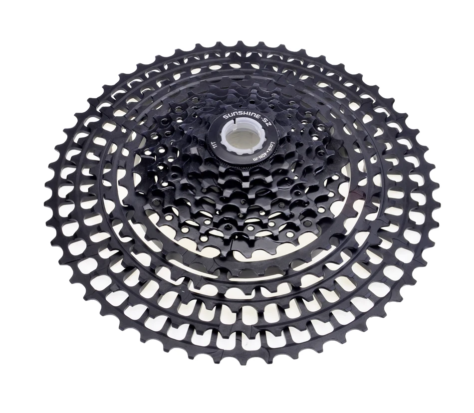SUNSHNE MTB 11 Geschwindigkeit 11-50 t кассетт 365 г ультралайхт Fahrrad Freilauf 11 t Fahrrad Teile Berg мех shimano M9000 M800