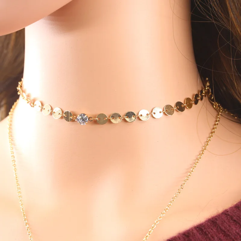 Новое поступление 2020 цепочка ручной работы с блестками ожерелье кисточкой