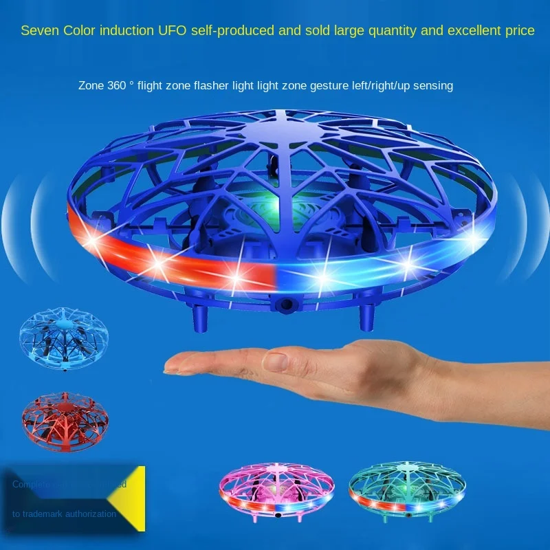 

Mini Helicopter RC UFO Dron Aircraft Hand Sensing Infrared RC Quadcopter Electric Induction Toys for Children Mini Drone