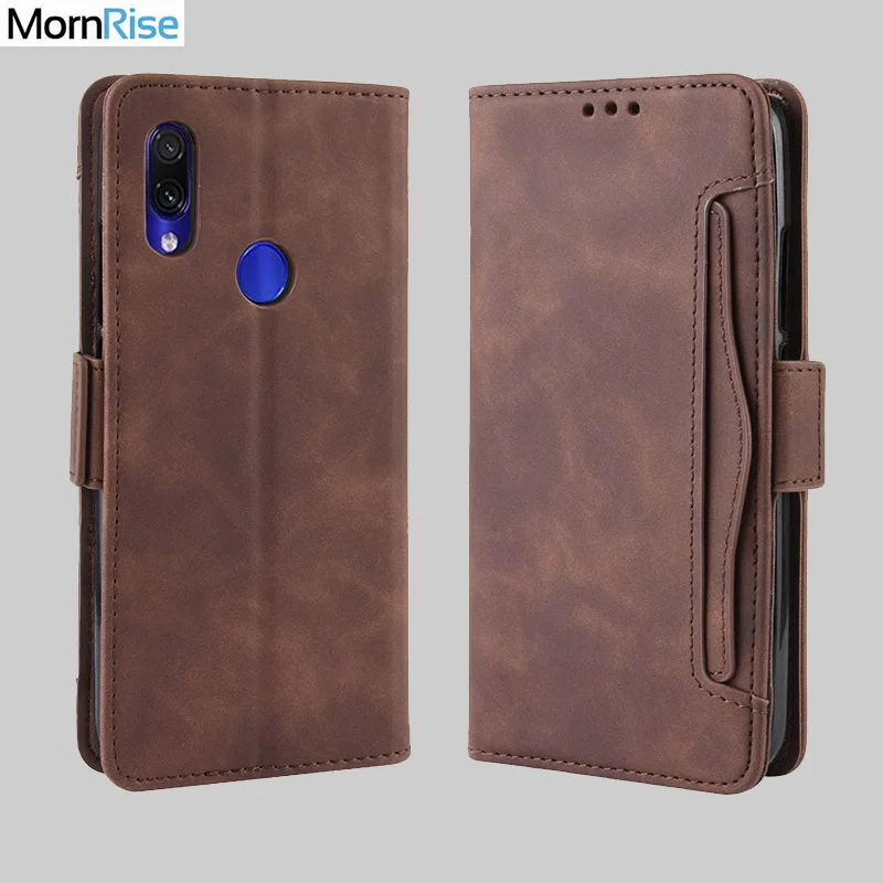 Чехол-кошелек для Xiaomi Redmi Note 7, Магнитный чехол-книжка для Redmi 7, держатель для фото карт, роскошный кожаный чехол для мобильного телефона