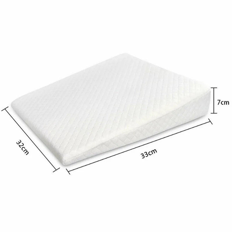 

PUDCOCO Hot Newborn Baby Sleep Pillow Anti Baby Spit Milk Crib Cot Sleep Positioning Wedge Anti-Reflux Cushion Cotton Pad Mat