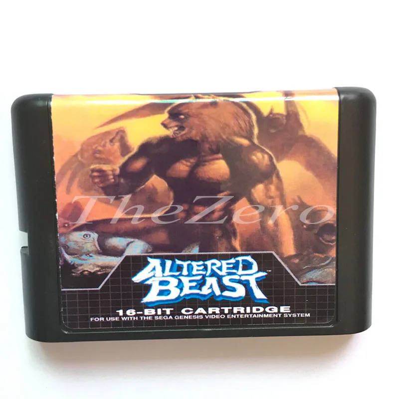 Altered Beast EU/JAP Shell for 16 bit Game Card Genesis System Sega Mega Drive | Электроника