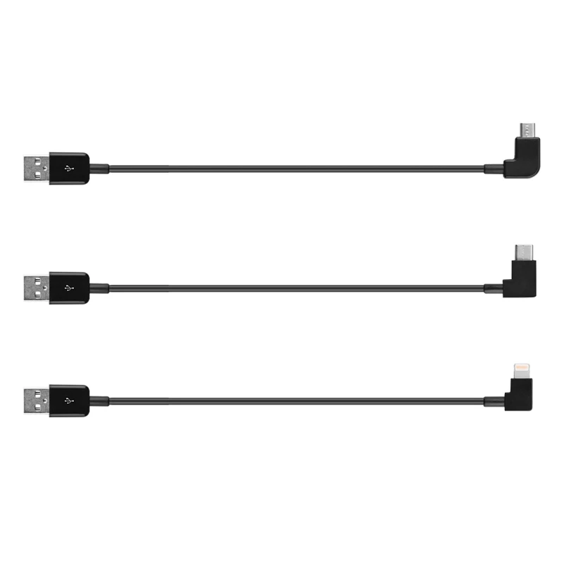 Gimbal Mobile Phone Charging Cable for Osmo 3 2 Type-C Micro-USB IOS Smartphone DJI OM 4 Stabilizer Accessories | Электроника