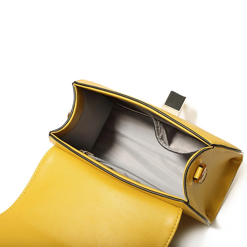 

Shoulder Handbag satchels 2020 New Good Quality Handbags Fashion PU Electric Lock Buckle Simple And Versatile Messenger Single