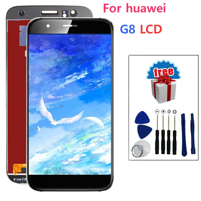 Хорошая работа Замена для Huawei G8 телефон ЖК-дисплей сенсорный экран дигитайзер