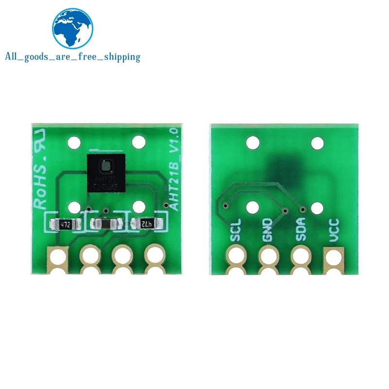 Высокоточный цифровой датчик температуры и влажности AHT21 модуль измерения I2C для