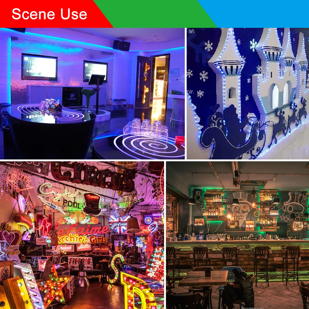 Гибкая светодиодная лента 2835SMD USB RGB светильник полоска для подсветки телевизора