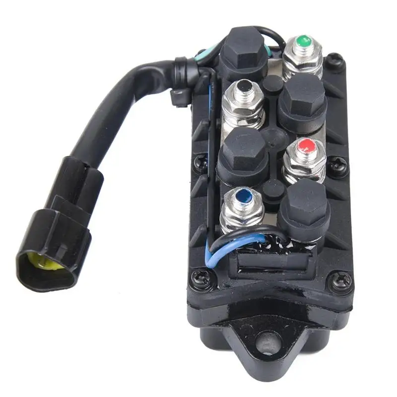 61A-81950-00-00 3 Pin 12V+-20% обшивка реле мощность лодочного двигателя для Yamaha 30-90HP двигатель 120A водонепроницаемый алюминий бронза+ пластик