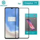 Закаленное стекло для Oneplus 7T, защита экрана One plus 7T Nillkin Anti-Explosion CP + 2.5D полное покрытие Oneplus 7T, стеклянная пленка
